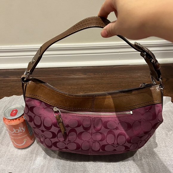 SOLD - COACH Monogram Purse - Picture 2 of 3